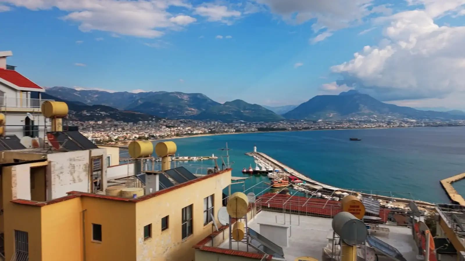 ALANYA KALE BÖLGESİ – PANORAMİK DENİZ MANZARALI ÖZEL ARSA - Görsel 1