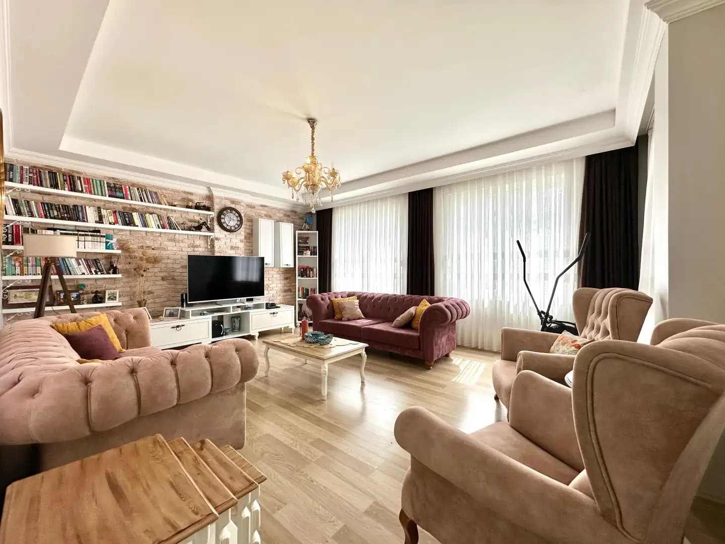 ALANYA TOSMUR 3+1 SATILIK DAİRE - Görsel 1