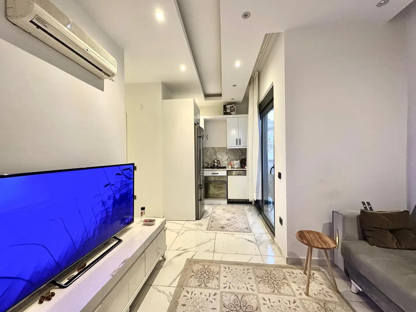 Alanya Kızlarpınarı Fenercioğlu Eşyalı Satılık 1+1 Daire - Görsel 2