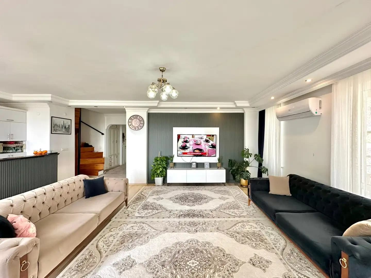 Oba Orient Hill Evleri’nde Satılık Deniz Manzaralı 4+1 Daire - Görsel 3