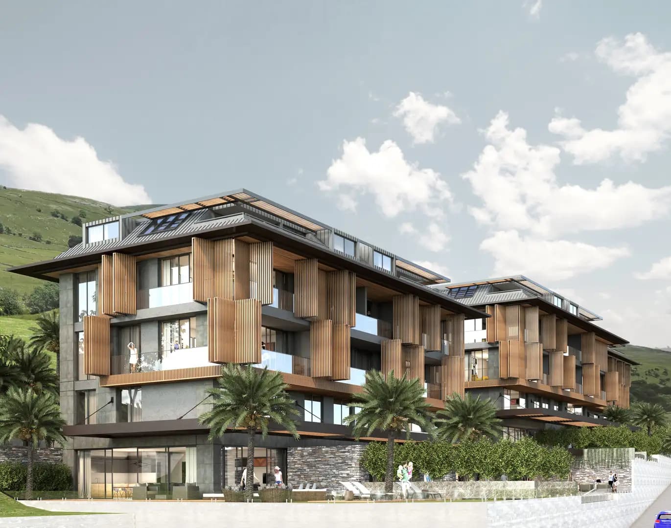 Hasbahçe'de Ayrıcalıklı Sosyal Alanlara Sahip Yeni Proje