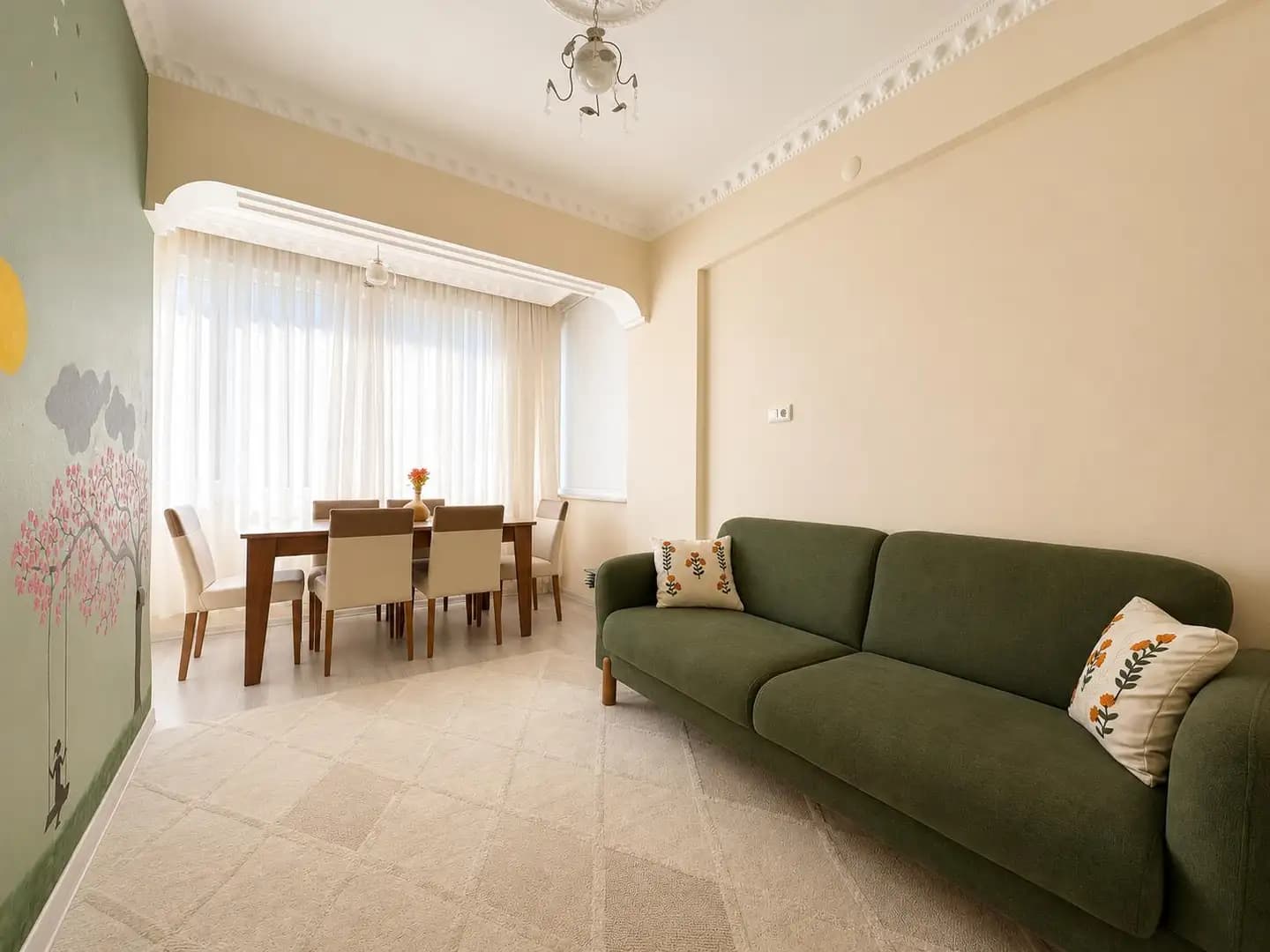 3+1 Wohnung zum Verkauf geeignet für Aufenthalt und Staatsbürgerschaft in Tosmur Güney Kent Site - Bild 4